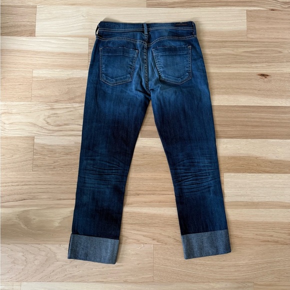 C of H Citizens Of Humanity Womens Cropped Jeans Dani Cuffed Straight Blue Sz 27 - Picture 7 of 12